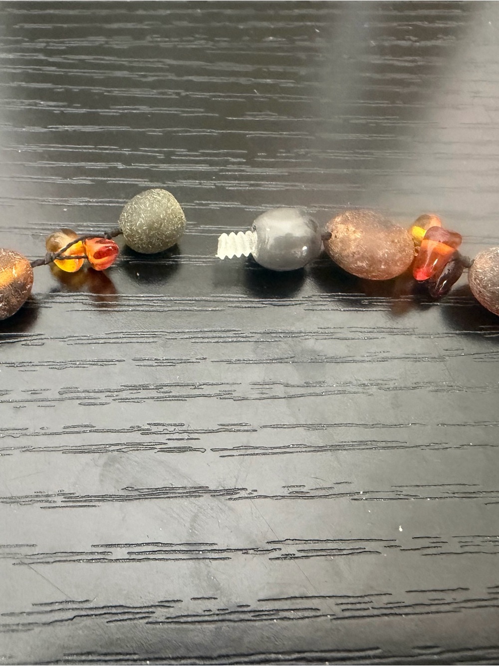 Amber Bead Necklace - Picture 6 of 6